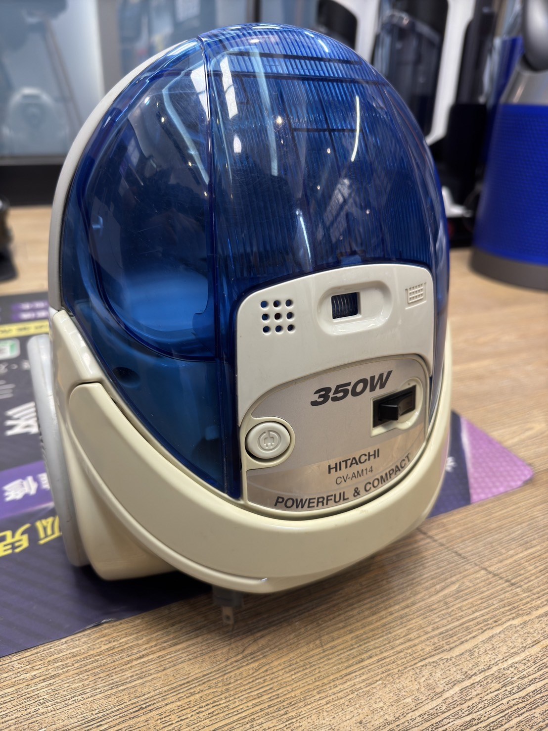 奇機通訊【HITACHI日立 】真空吸塵器 CV-AM14 座機 插電式吸塵器 清潔 維修 保養
